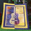 Acoustic Guitar Quilt Blanket Bn14  Quilt